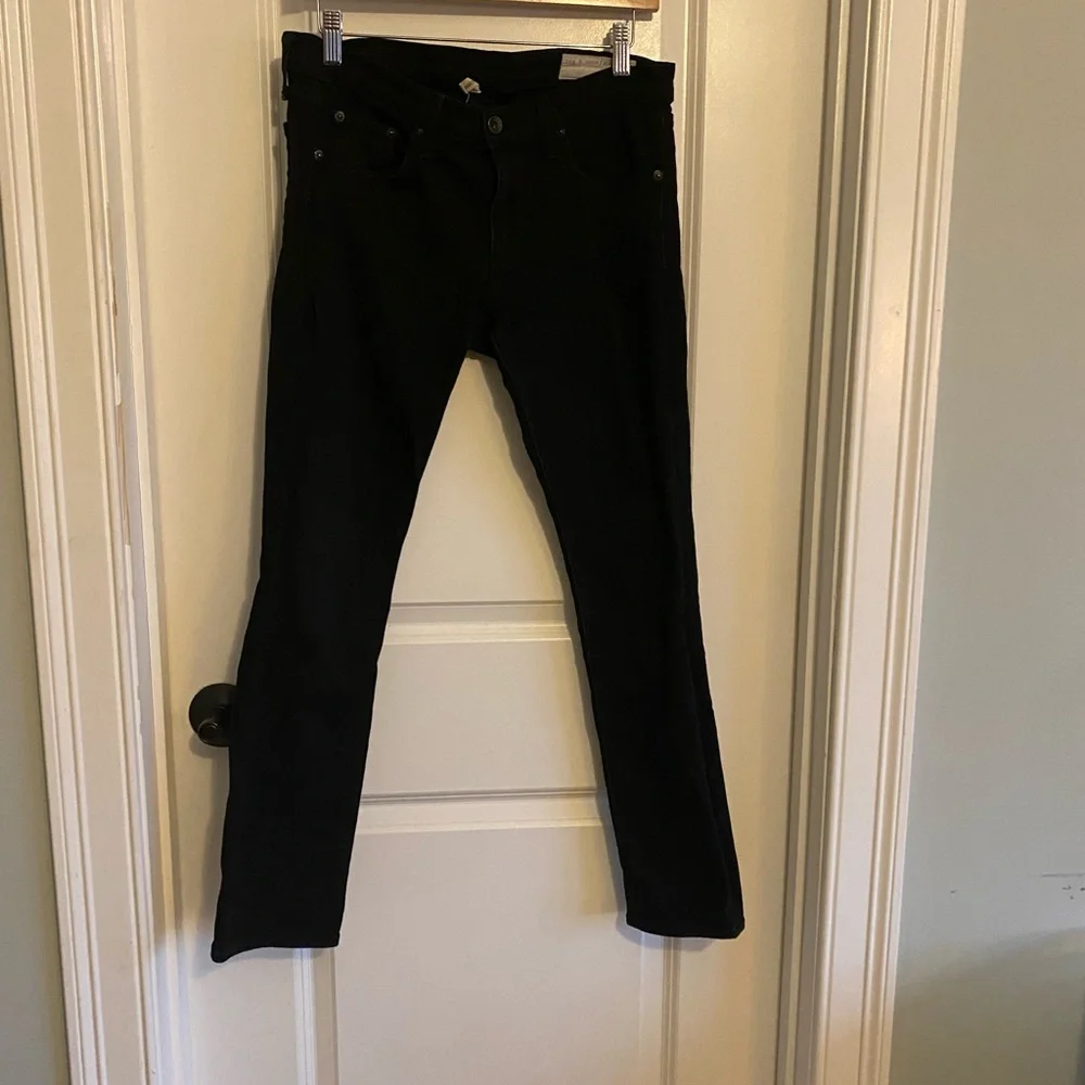 Rag & Bone Women's Black Tomboy Jeans